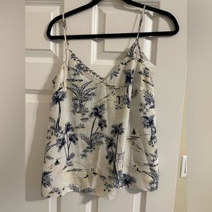 Frame silk camisole